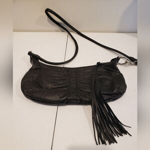 Alfani Black Leather Bag